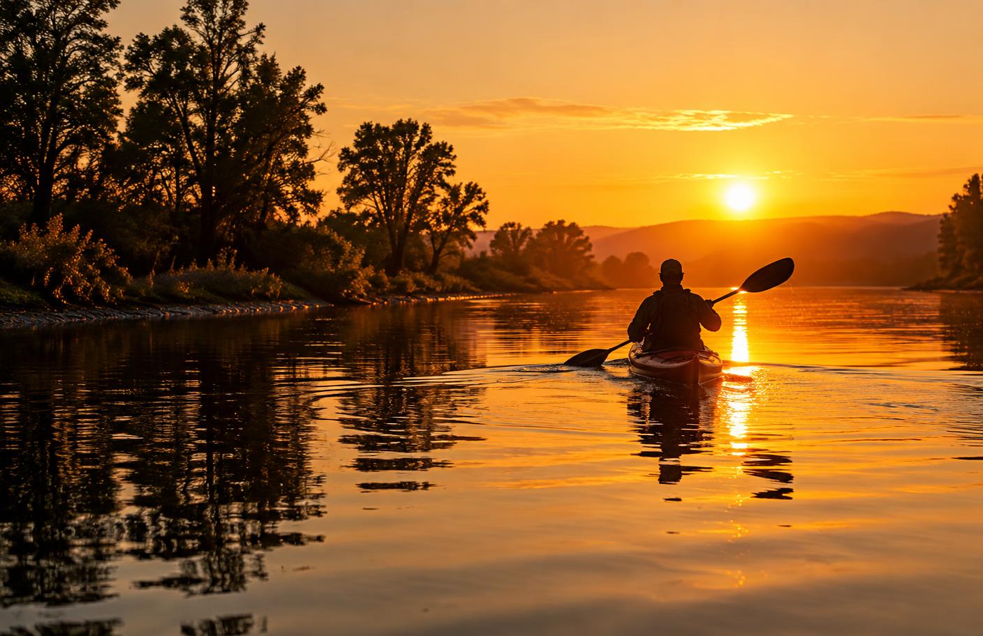 Golden hour glide